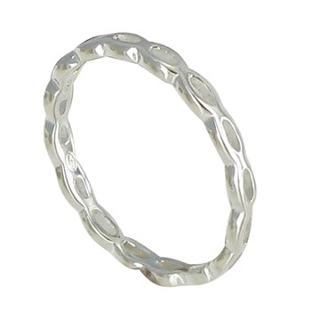 Bague Argent 925 Amandes Ajourées