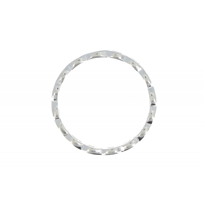 Bague Argent 925 Amandes Ajourées - vue 3