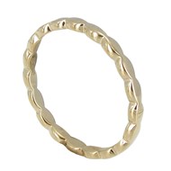 Bague Plaqué Or Anneau d'Amandes