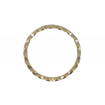 Bague Plaqué Or Anneau d'Amandes