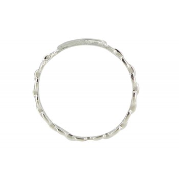 Petite Bague Argent 925 Gourmette