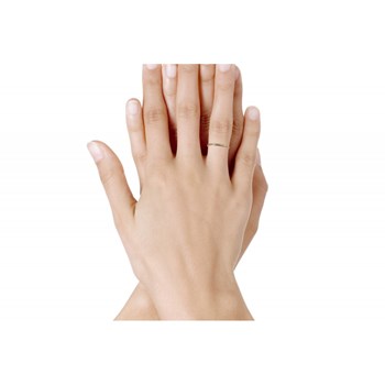 Petite Bague Plaqué Or Gourmette