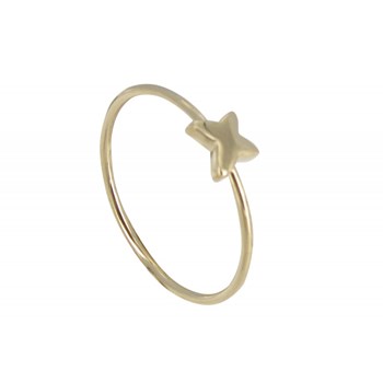 Bague Plaqué Or Mini Papillon