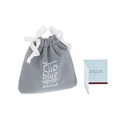 Boucles d'oreilles créoles clip en argent 925, 5.4g, Ø20mm - vue V3