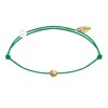 Bracelet Lien Petite Perle Plaqué Or - Classics - Vert - vue V1