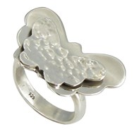 Bague Papillon 3D Argent 925