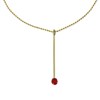 Collier Laiton Allumette - Classics - Rouge - vue V1