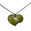 Collier Coeur en Tagua - Classics - Vert - vue V1