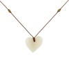 Collier Petit Coeur en Tagua - Classics - Blanc - vue V1