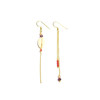 Boucles d'oreille Pierres Naturelles et Coquillage - vue V3