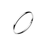 Bracelet jonc en argent 925, 5.4g, Ø60mm