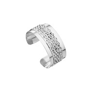 Bracelet manchette en argent 925, 57.6g, Ø60mm