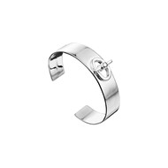 Bracelet manchette La Baule en argent 925, 26.6g, Ø55mm