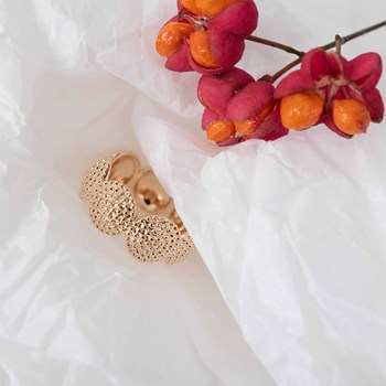 Bague plaqué or jaune HIBISCUS - Bijoux Privés Discovery