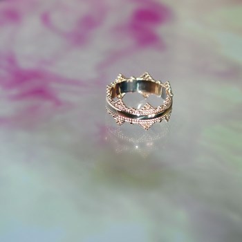 Bague plaqué or ALDIA - Bijoux Privés Discovery