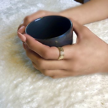 Bague plaqué or jaune ELENA - Bijoux Privés Discovery