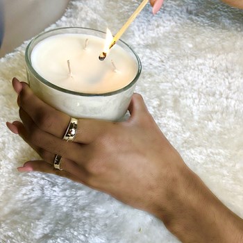 Bague en plaqué or jaune VICTORIA - Bijoux Privés Discovery