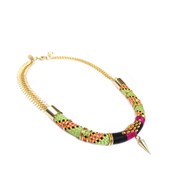 Collier ethnique pour femme KIWI - Celine H2o
