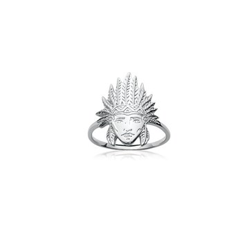 Bague argent INDIEN pour femme - Lorenzo R