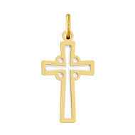 Croix or jaune 375/00