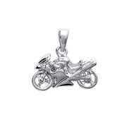 Pendentif moto XS Argent 925/00