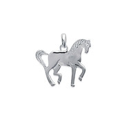 Pendentif cheval Argent 925/00 rhodié