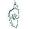 Pendentif Femme - Argent 925 - Corse - vue V1