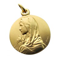 Médaille Ave Maria - Or 18 Carats