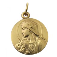 Médaille Vierge - Or 18 Carats