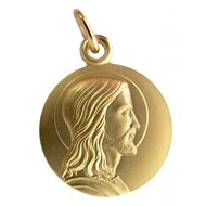 Médaille Jésus - Or 18 Carats