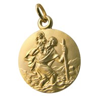 Médaille Saint - Or 18 Carats