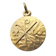 Médaille Chrisme - Or 9 Carats