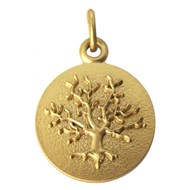 Médaille Arbre de Vie - Or 18 Carats