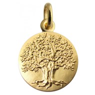 Médaille Arbre de Vie - Or 18 Carats