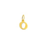 Pendentif initiale O en Or jaune 375/00