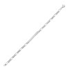 Gourmette Homme 18 cm - Argent 925 - Largeur 3 mm - vue V1