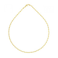 Collier Torsade Or jaune 375/00