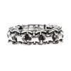 Gourmette Homme Bracelet Argent Rock Grand Modèle - vue V5