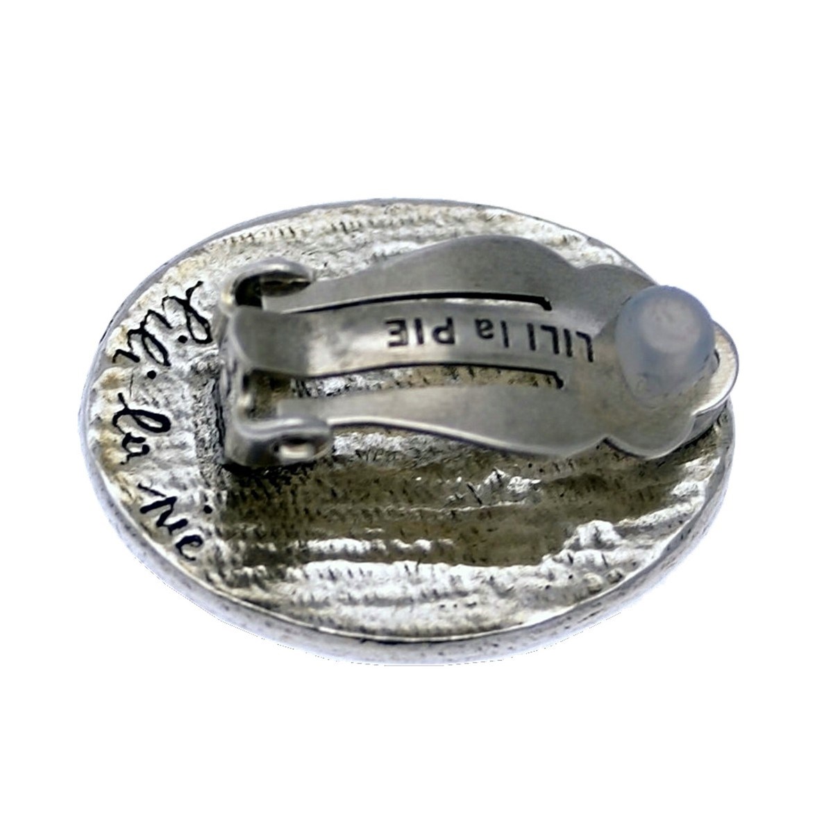 Boucle d'oreille clip Pt MING - vue V2