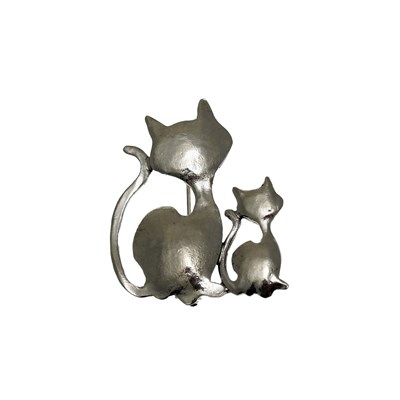 Broche modèle chat collection CAT'S SOYEUX - vue V1