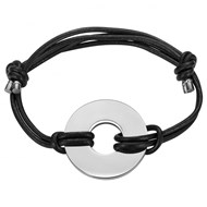 Bracelet souple mono-motif Acier PHEBUS ACIER POUR LUI