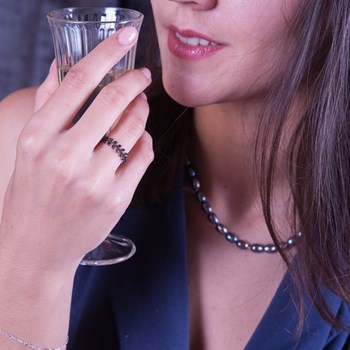 Bague argent femme LAURIER - Bijoux Lorenzo R