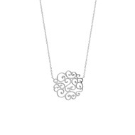 Collier argent et plaqué or TREFLE - LorenzoR