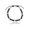 Bracelet onyx noire en pierres naturelles - Lauren Steven - vue V1