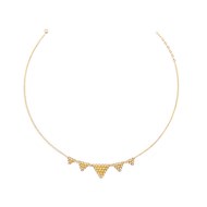 Collier en vermeil mini jali