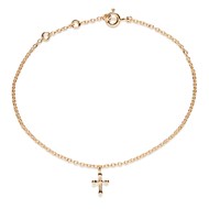 Bracelet vermeil mini croix