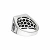 Chevalière Homme Ancre Marine Argent Homme - vue V4