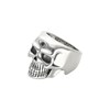 Bague Tête De Mort Pure Skull Cyclope Argent - vue V2