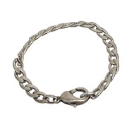 Bracelet Chaîne Argent Vieilli Homme Gab