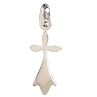 Pendentif Hermine de Bretagne breton en argent 925°/00 + chaîne
